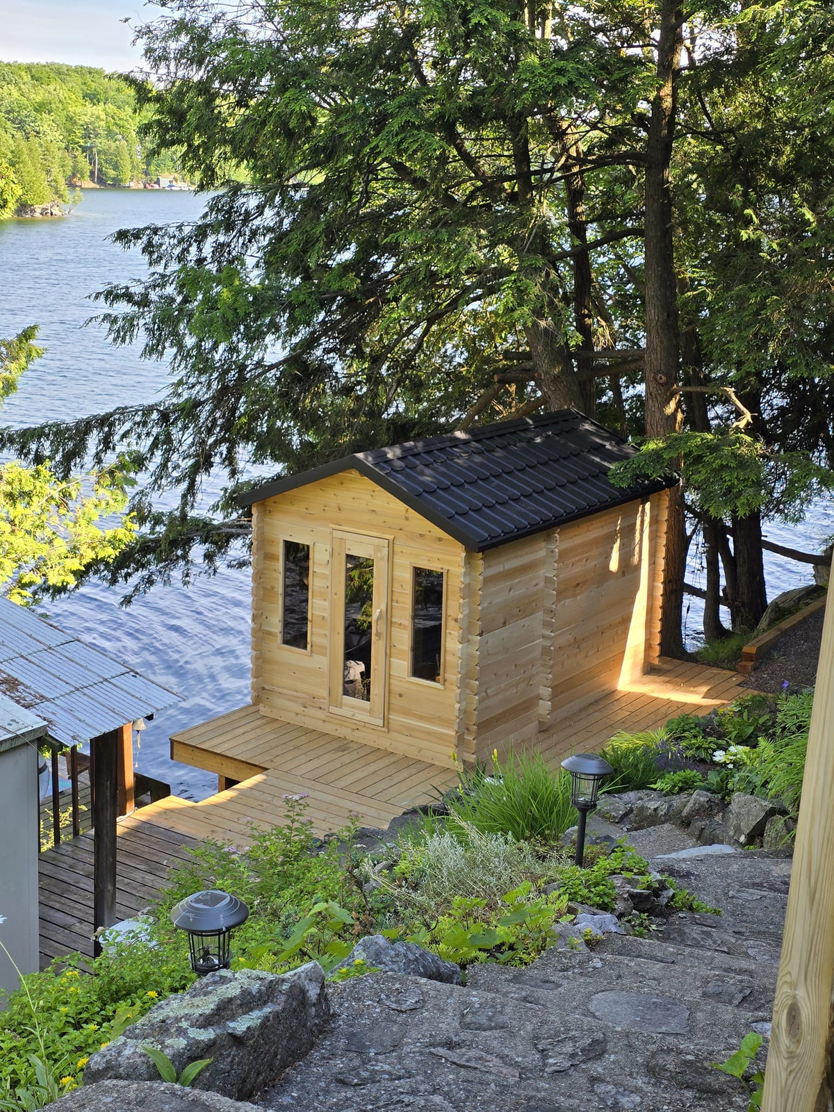 Canadian Timber Sauna Georgian Cabin