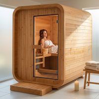 AuroraTherm Cedar Indoor Sauna — Lifestyle