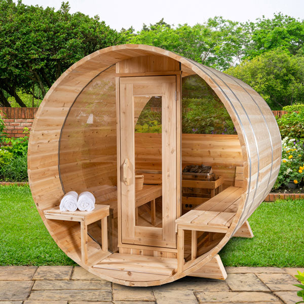 Canadian Timber Serenity Barrel Sauna