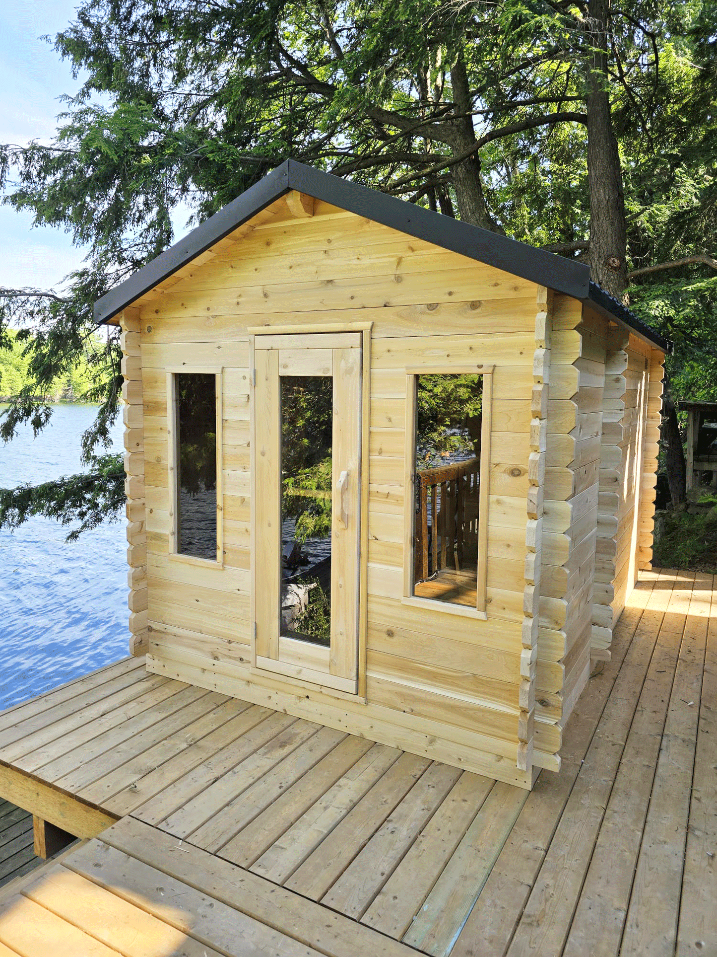 Canadian Timber Sauna Georgian Cabin