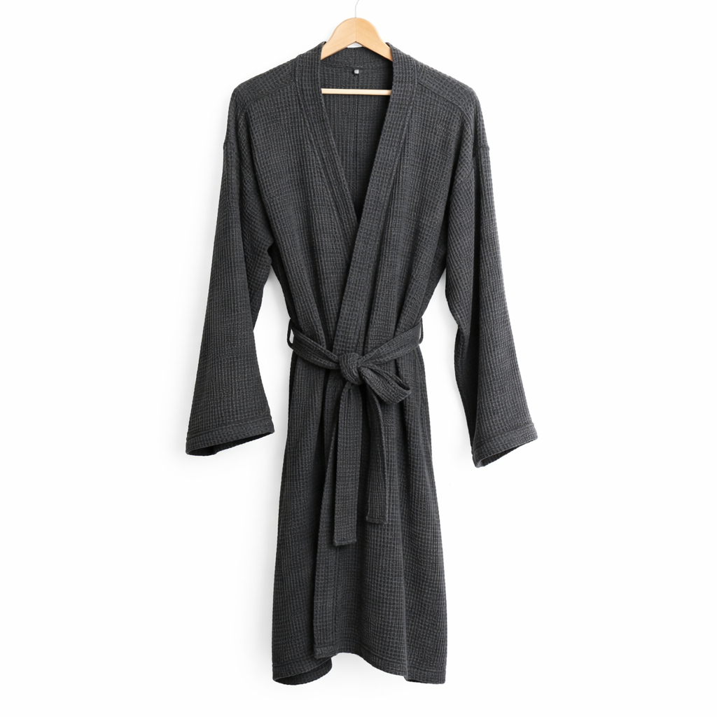 Verdant & Lune Waffle-Knit Spa Robe Collection
