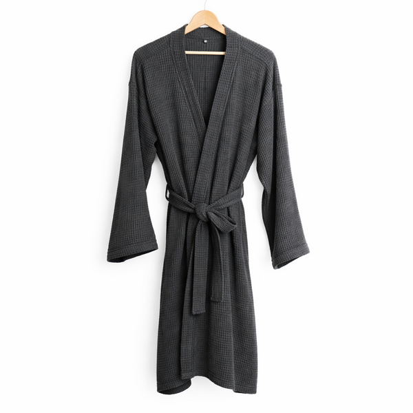 Verdant & Lune Waffle-Knit Spa Robe Collection