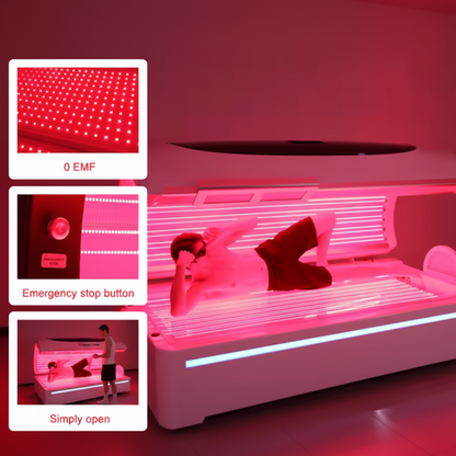 SeekPretty RadianceArc 900 Red Light Therapy Bed